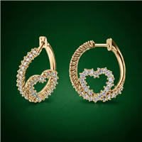 Boucles d'oreilles Namuri Femme in Or Diamante OR-NUDASUNCU/G